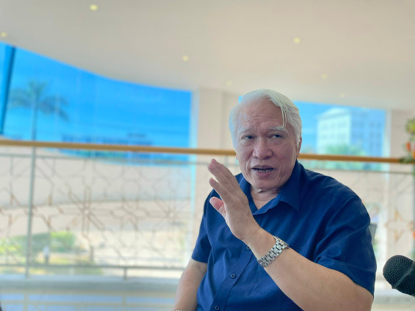 PGS.TS Chu Hồi. Ảnh: Nguyễn Hoài.