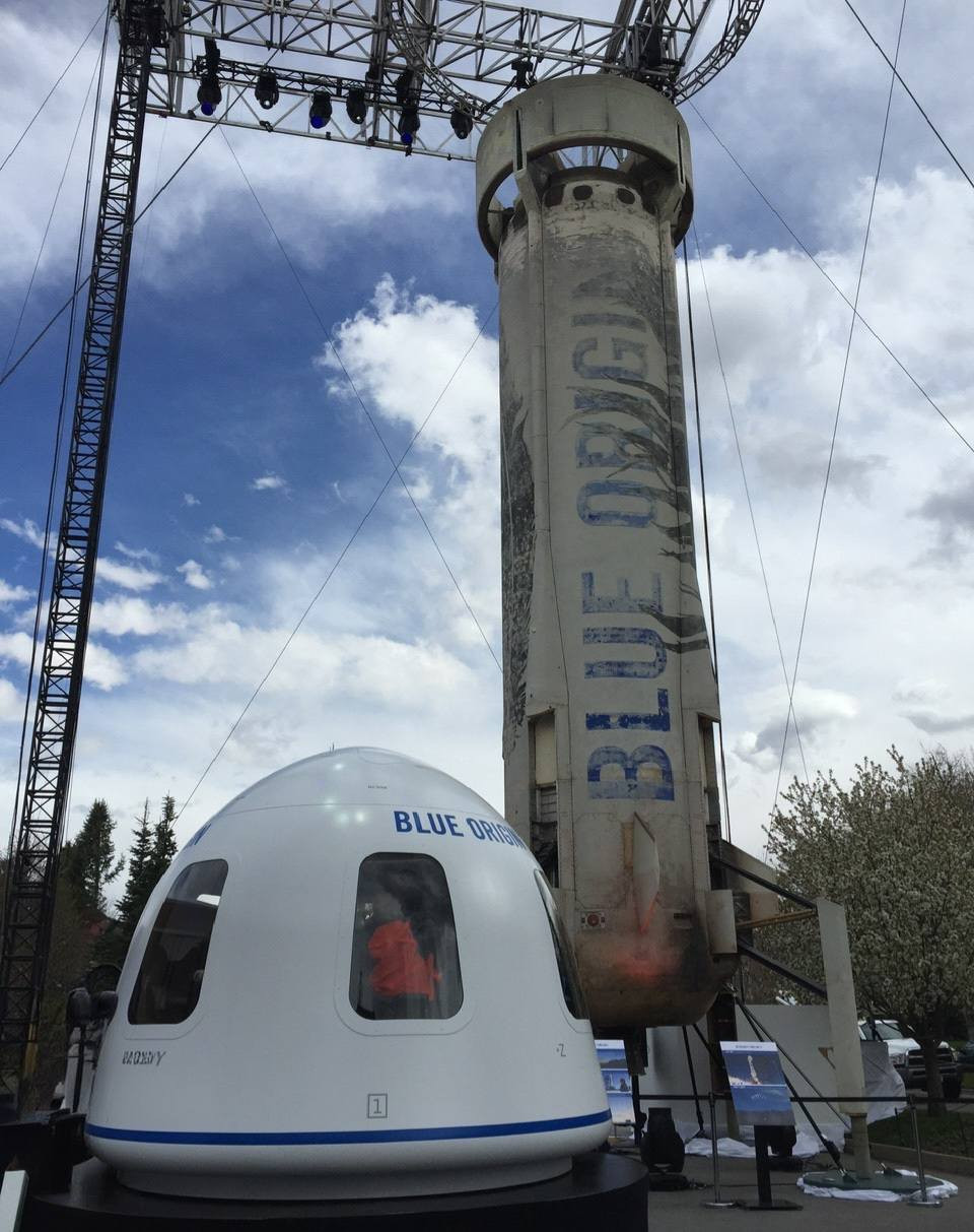 Tàu New Shepard của Blue Origin. Nguồn: VNSC.