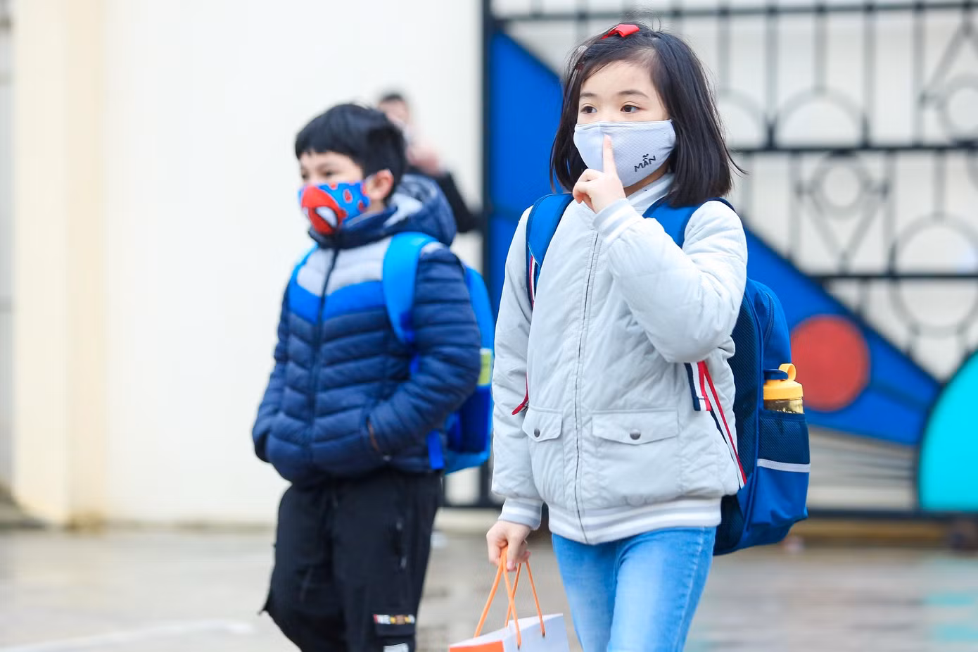 Tất cả các tỉnh, TP đã có kế hoạch cho trẻ em mầm non, học sinh trở lại trường học trực tiếp trong tháng 2/2022. (ảnh: Trọng Tài)