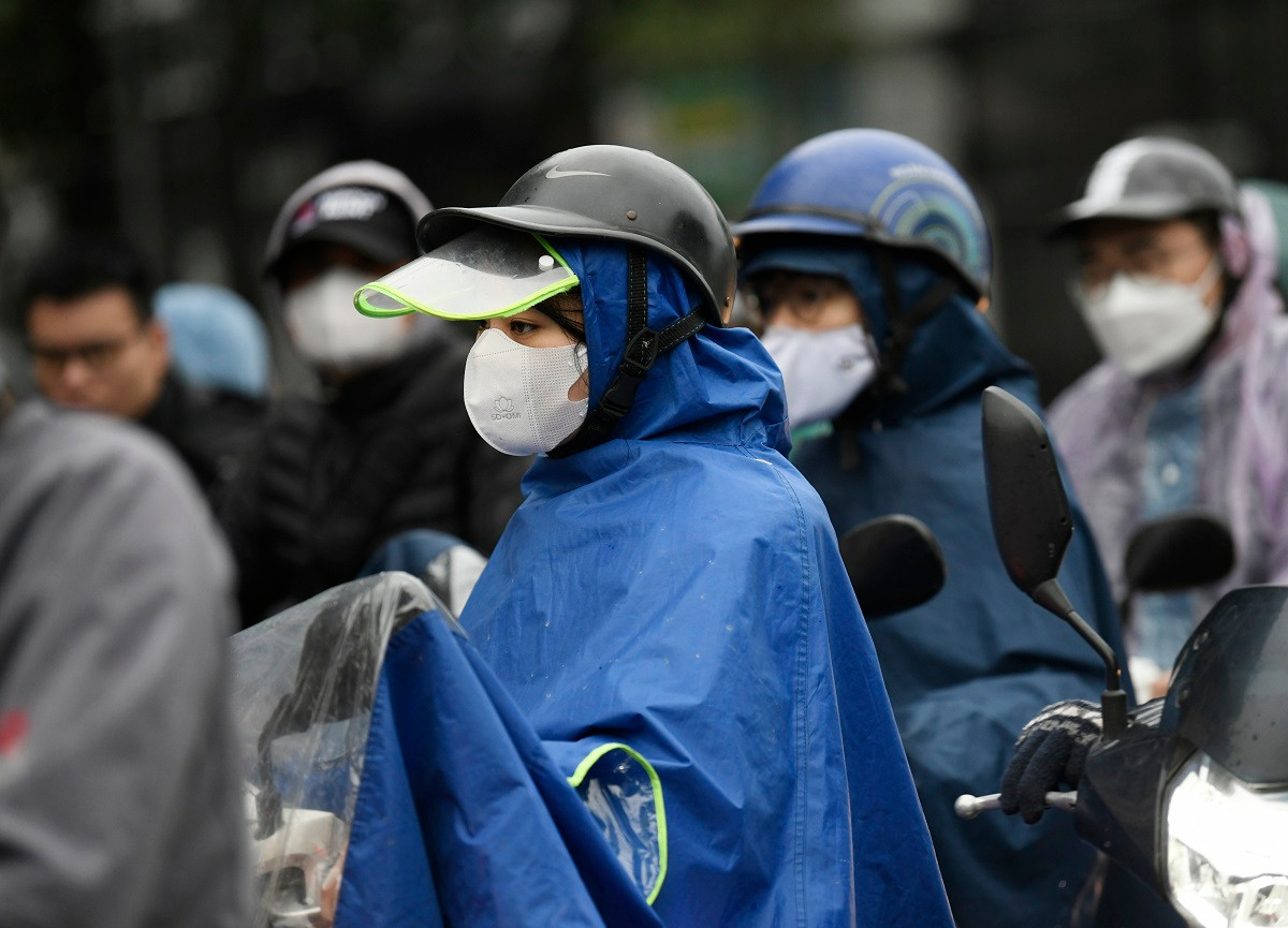 Miền Bắc sắp đón không khí lạnh, trời chuyển mưa rét.