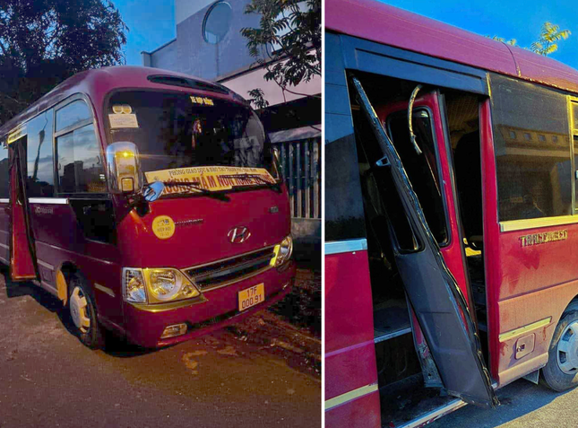 Xe đưa đón của Trường mầm non Hồng Nhung cơ sở 2, thành phố Thái Bình bỏ quên trẻ 5 tuổi trong xe từ sáng tới chiều mới được phát hiện. Xe đưa đón của Trường mầm non Hồng Nhung cơ sở 2, thành phố Thái Bình bỏ quên trẻ 5 tuổi trong xe từ sáng tới chiều mới được phát hiện.