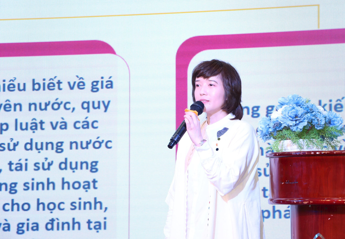 Chuyên gia đã hoàn thiện khảo sát, thu thập các thông tin cần thiết về hiện trạng nhận thức, hiện trạng sử dụng nước trong học sinh. Chuyên gia đã hoàn thiện khảo sát, thu thập các thông tin cần thiết về hiện trạng nhận thức, hiện trạng sử dụng nước trong học sinh.