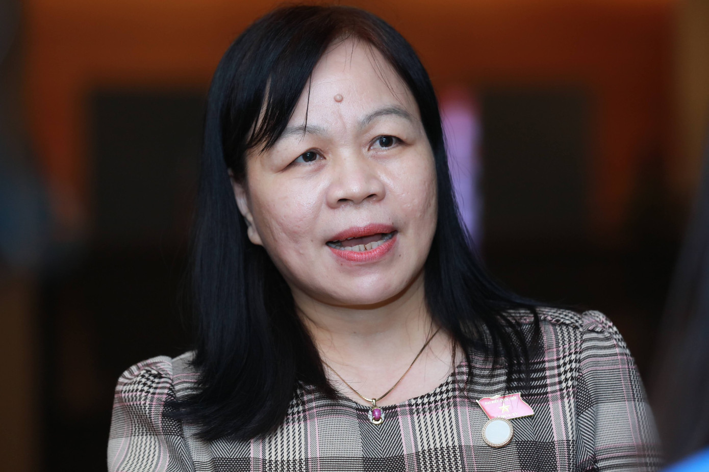 Phó Chủ nhiệm Uỷ ban Văn hoá Giáo dục của Quốc hội Nguyễn Thị Mai Hoa. Ảnh: Như Ý