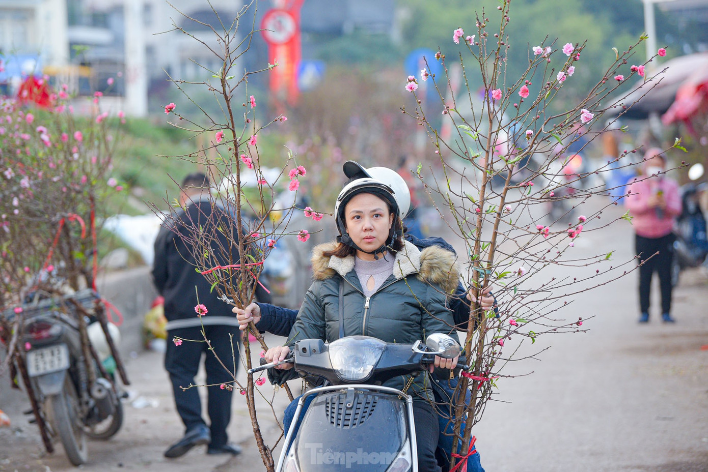 Miền Bắc đón Tết trong thời tiết rét. Miền Bắc đón Tết trong thời tiết rét.