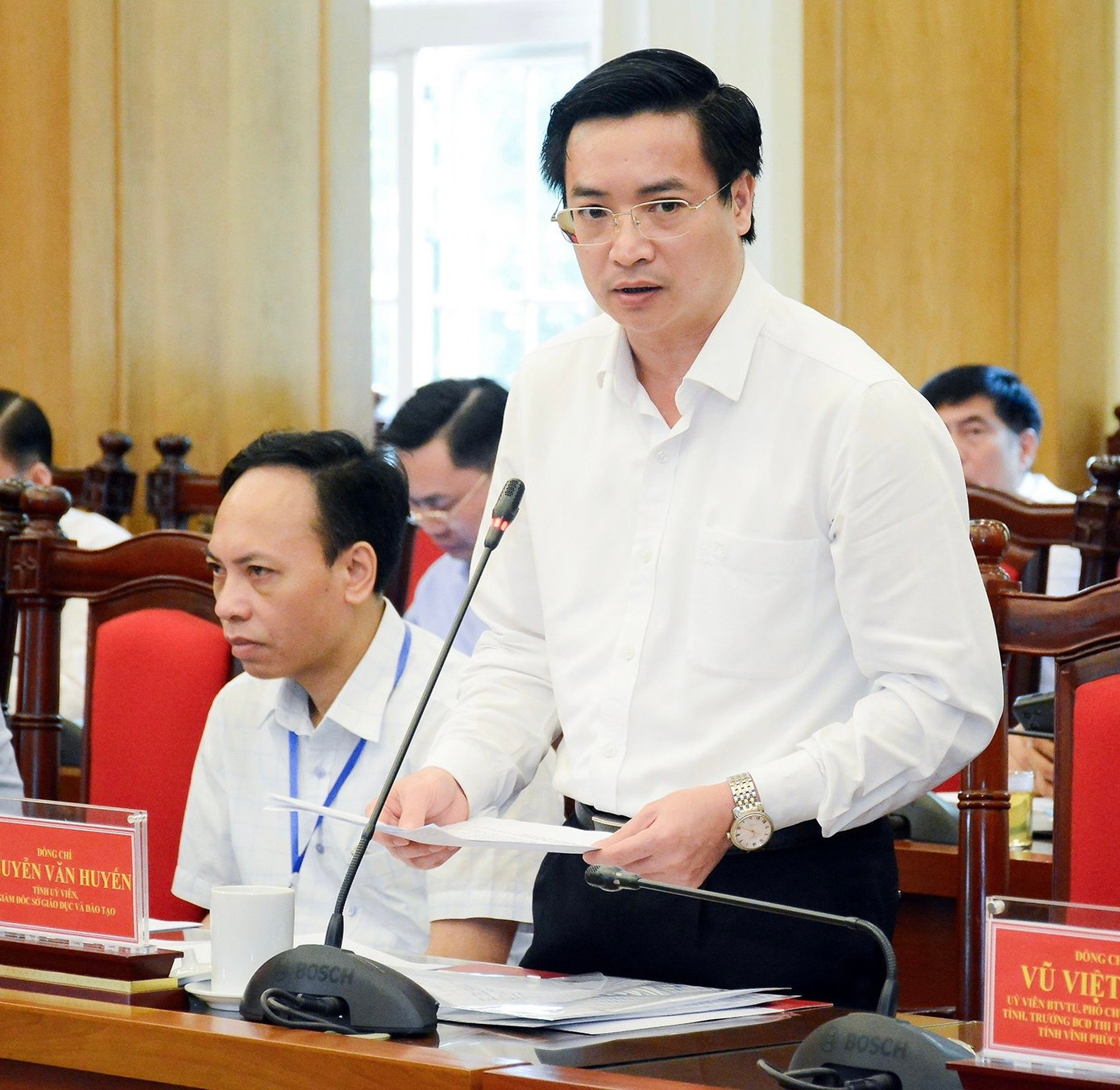 Giám đốc Sở GD&amp;ĐT tỉnh Vĩnh Phúc Nguyễn Văn Huyến cho rằng, một trong các vấn đề khá lo ngại là ngăn chặn thí sinh gian lận thi.