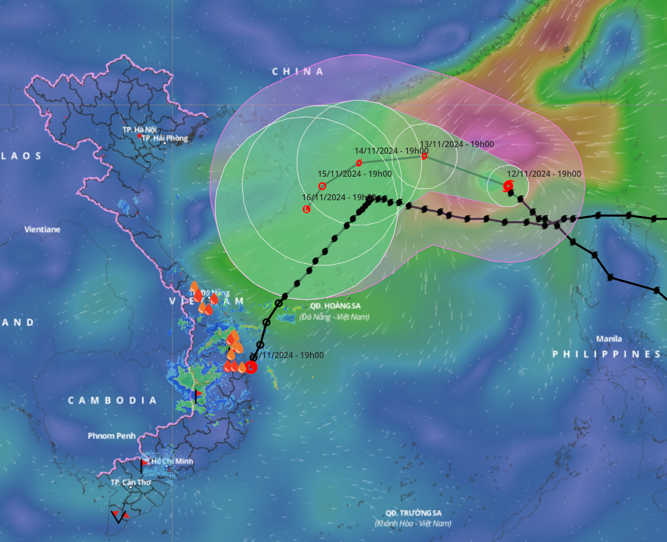 Bão số 7 đã tan, bão số 8 đang tiến về đảo Hải Nam của Trung Quốc. Bão số 7 đã tan, bão số 8 đang tiến về đảo Hải Nam của Trung Quốc.