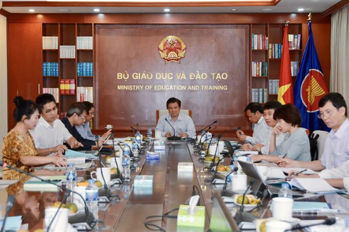 Bộ GD&ĐT cùng Ban Quản lý các dự án, Ngân hàng phát triển châu Á (ADB) vừa tổ chức đánh giá hoạt động Dự án. Bộ GD&ĐT cùng Ban Quản lý các dự án, Ngân hàng phát triển châu Á (ADB) vừa tổ chức đánh giá hoạt động Dự án.