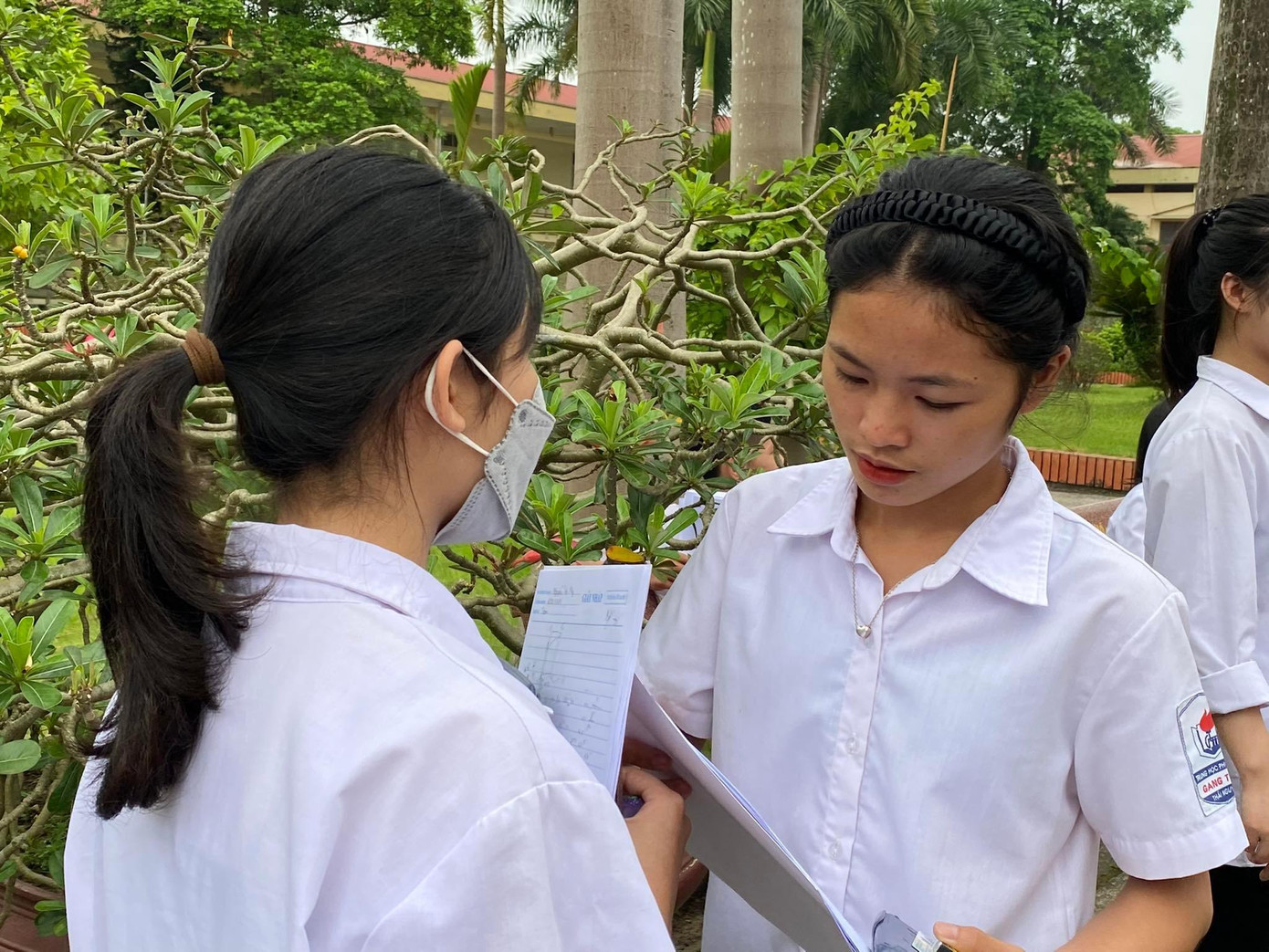 Có tới 51,56% bài thi đạt mức điểm dưới trung bình môn tiếng Anh.