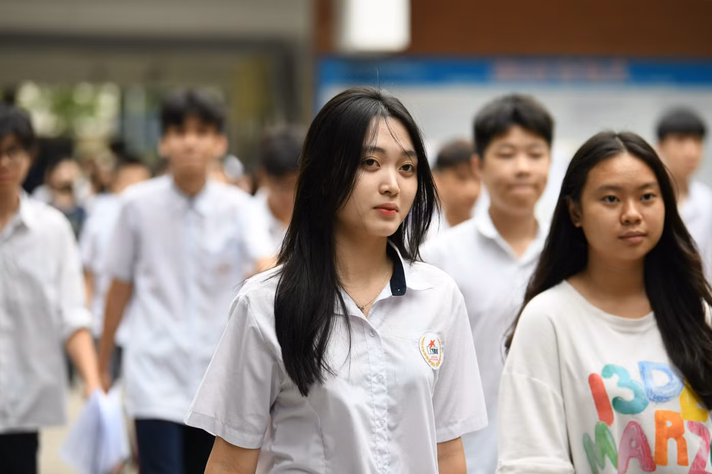 Để thi đỗ vào các trường THPT công lập tốp đầu, học sinh tại Hà Nội phải đạt mức điểm trung bình môn trên 8.0. (ảnh: Trọng Tài)