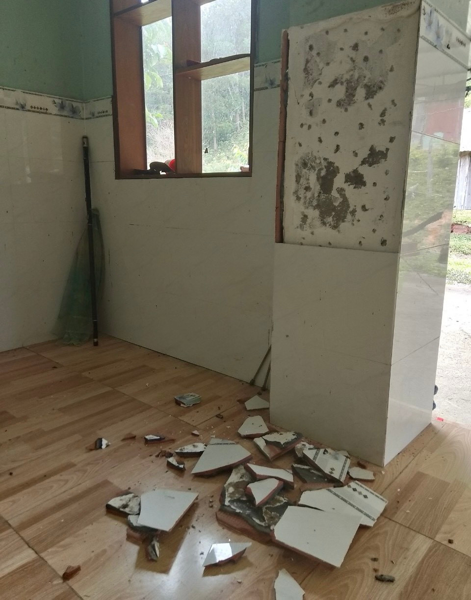 Các dư chấn dự báo tiếp tục xảy ra ở khu vực này. Ảnh: TL.