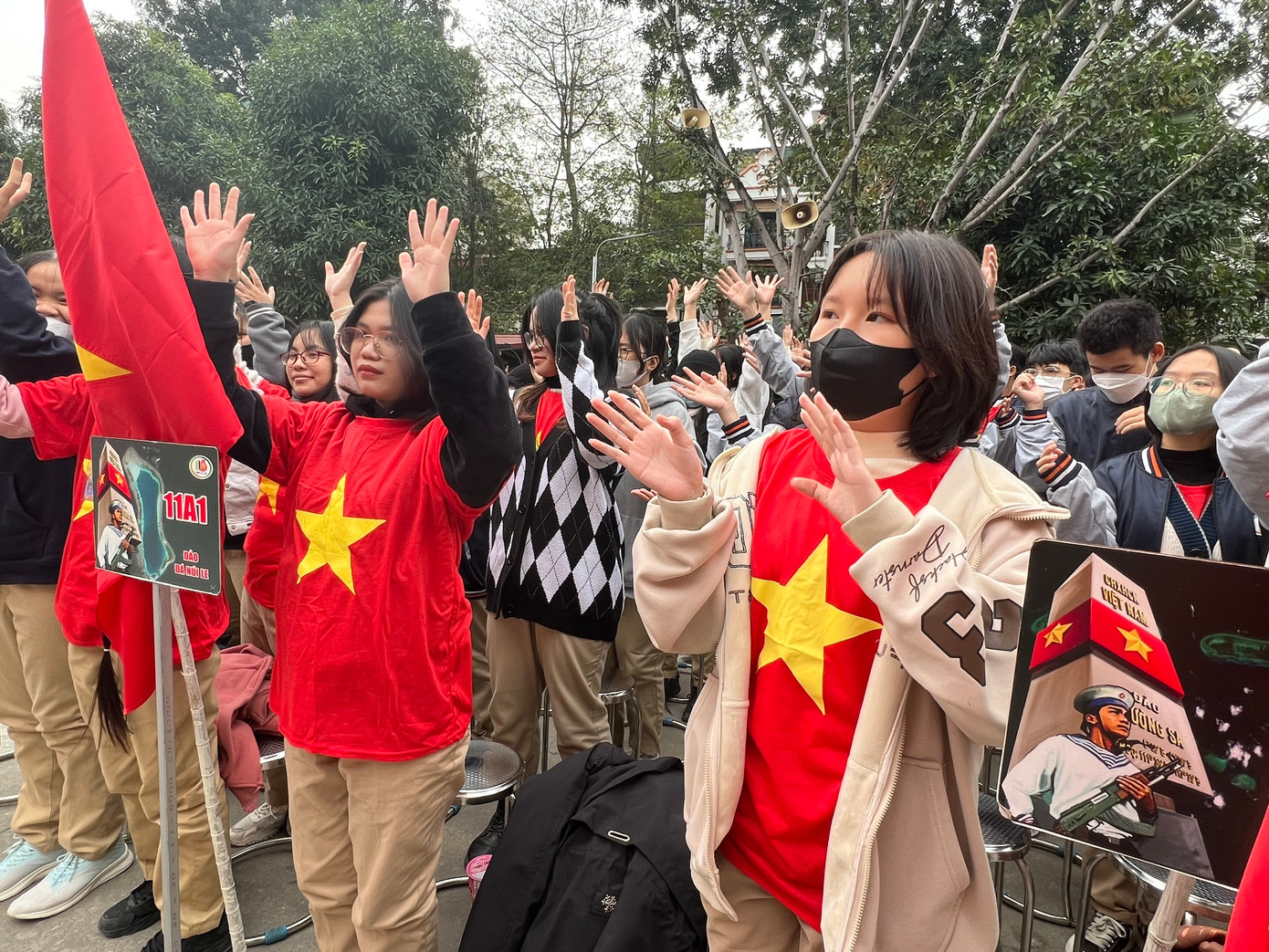 25 lớp học với khoảng 1.000 học sinh tham gia chương trình.