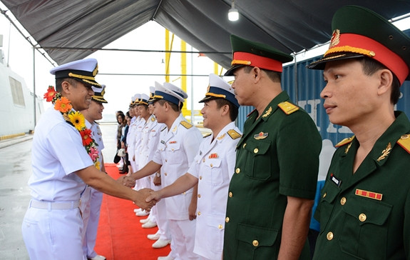 Tàu Hải quân Thái Lan thăm Đà Nẵng ảnh 1