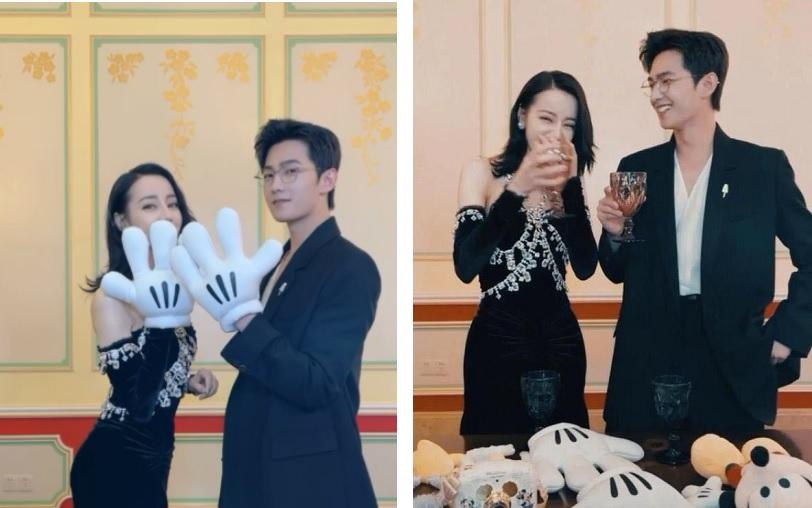 Được biết, bộ ảnh chụp ở hậu trường sự kiện tại Disneyland mà Nhiệt Ba tham dự cùng "người tình màn ảnh" Dương Dương.