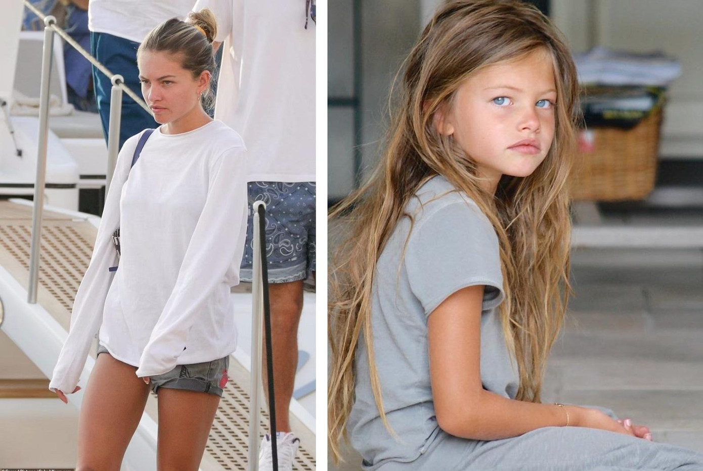 Được biết, Thylane từng được mệnh danh là "mẫu nhí đẹp nhất thế giới" và hai lần ở vị trí số một của bảng xếp hạng 100 gương mặt đẹp nhất do TC Candler bình chọn.