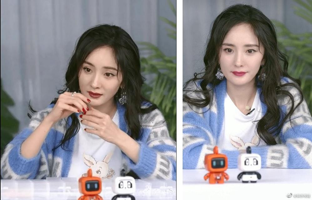 Được biết, bộ ảnh trên được chụp ở hậu trường sự kiện livestream tối 15/8. Người đẹp gây "bão" Weibo với gương mặt thách thức camera thường.