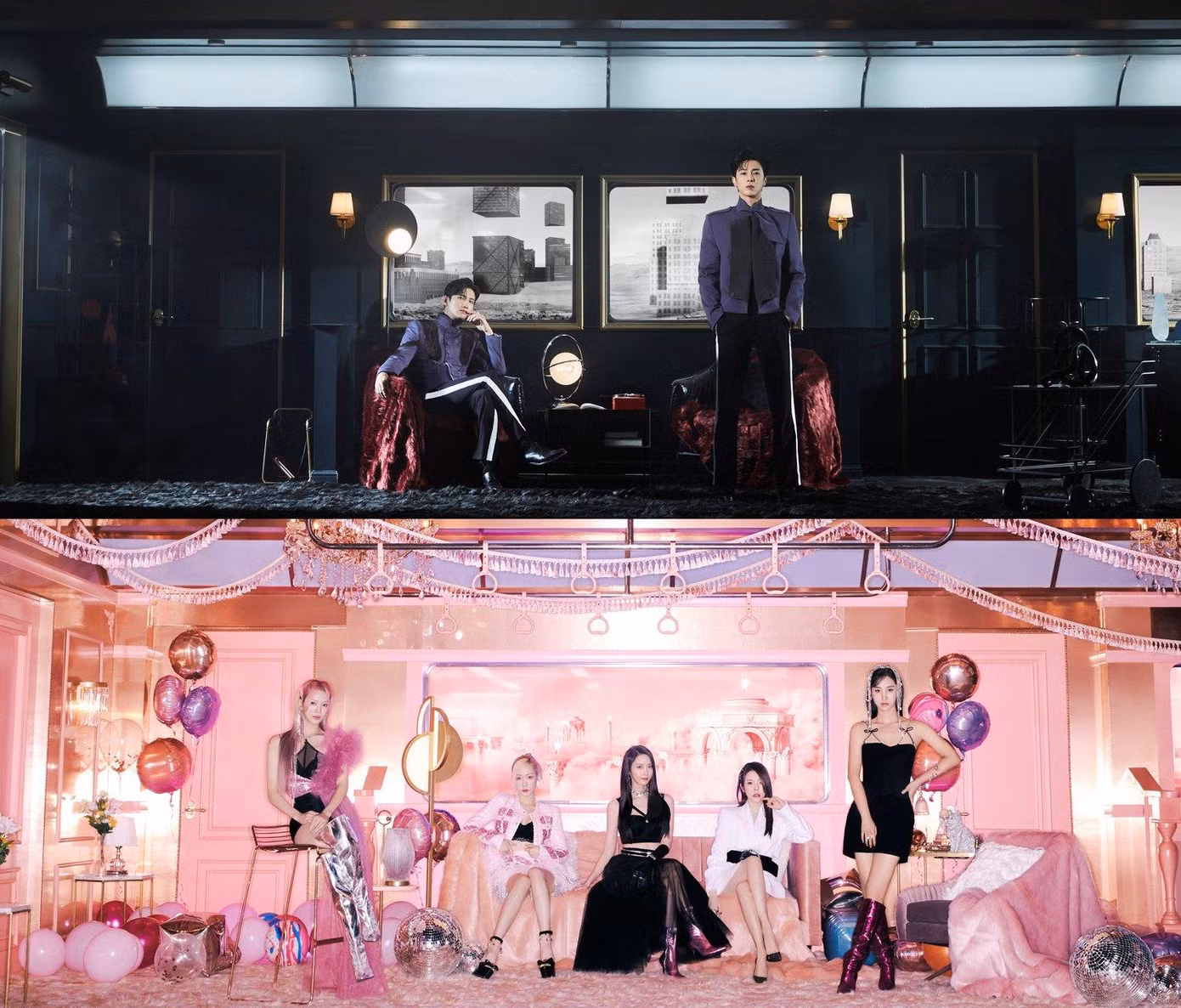 Hai nhóm nhạc đàn anh, đàn chị DBSK và SNSD
