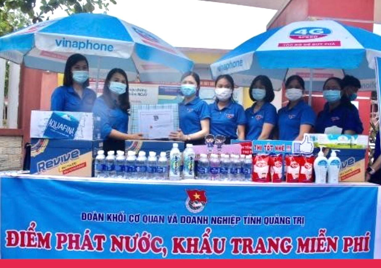 Hơn 500 đoàn viên, thanh niên tỉnh Quảng Trị được huy động tham gia "Tiếp sức mùa thi" năm nay. Hơn 500 đoàn viên, thanh niên tỉnh Quảng Trị được huy động tham gia "Tiếp sức mùa thi" năm nay.