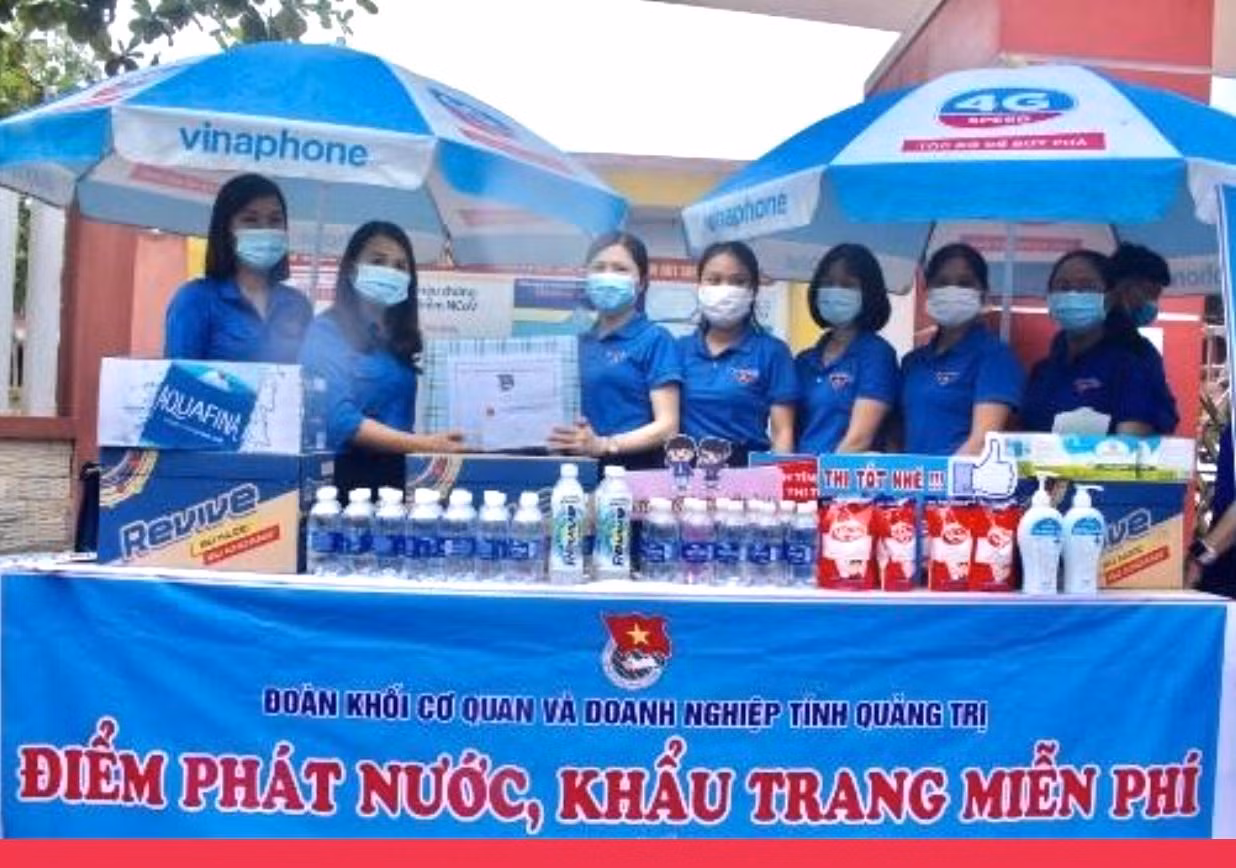 Hơn 500 đoàn viên, thanh niên tỉnh Quảng Trị được huy động tham gia "Tiếp sức mùa thi" năm nay.