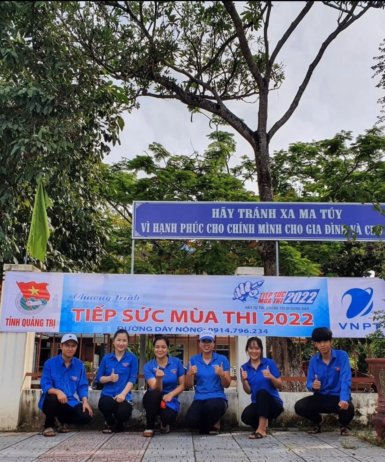 Các đội áo xanh tình nguyện ở huyện rẻo cao Đakrông đã sẵn sàng nhiệm vụ tiếp sức mùa thi.