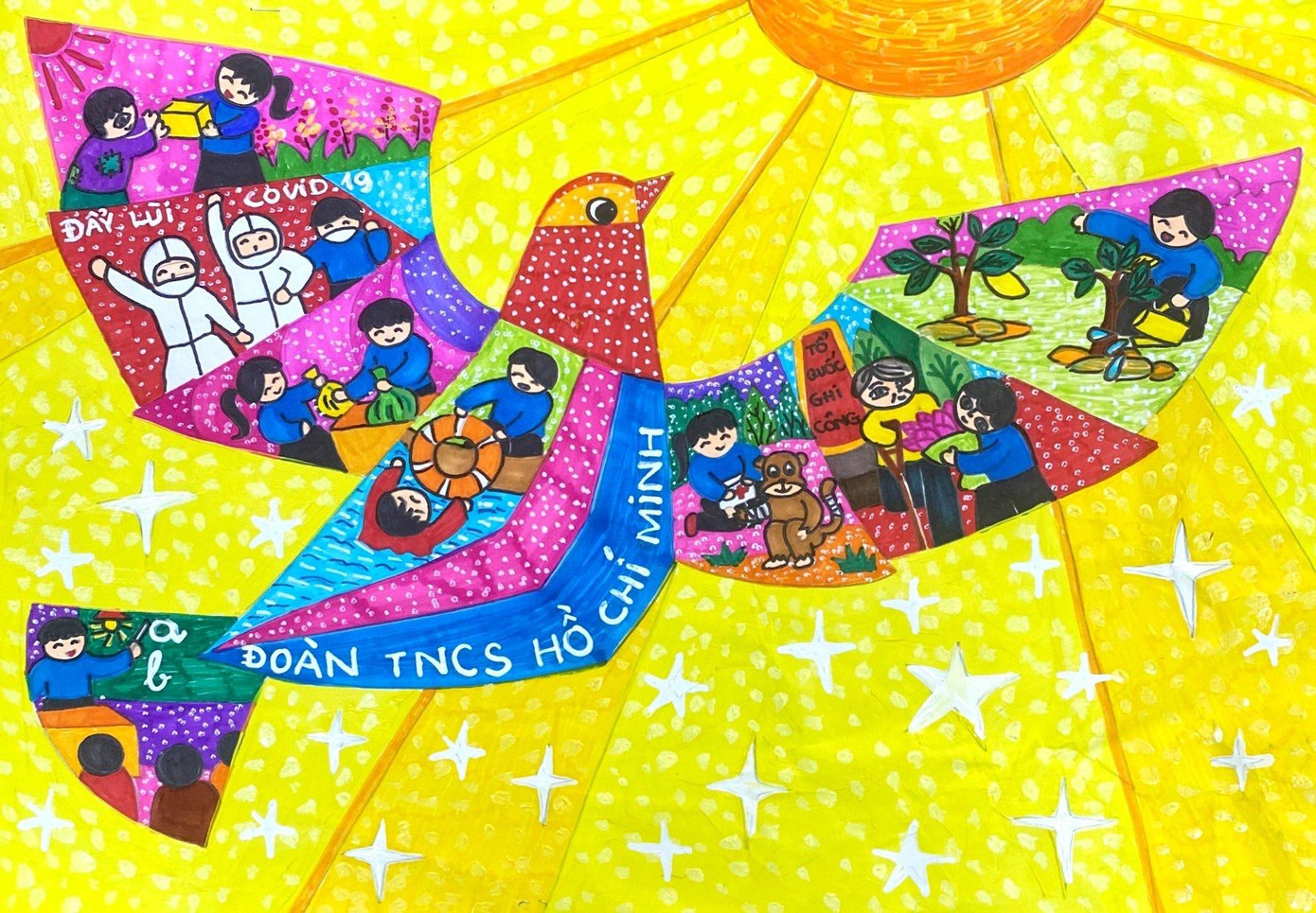 Giải Ba khối Tiểu học của em Nguyễn Thanh Phú, lớp 5A, trường Tiểu học Tân Công Chí 2, huyện Tân Hồng, tỉnh Đồng Tháp. Giải Ba khối Tiểu học của em Nguyễn Thanh Phú, lớp 5A, trường Tiểu học Tân Công Chí 2, huyện Tân Hồng, tỉnh Đồng Tháp.