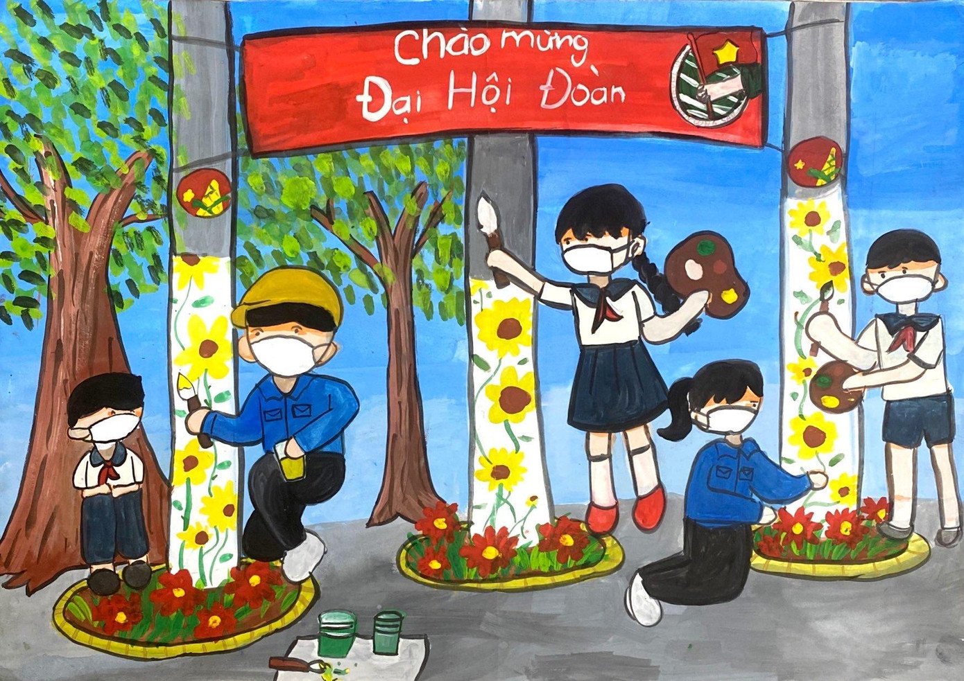 Giải Khuyến khích khối Tiểu học của em Mai Ngọc Nhã Uyên, lớp 5/5, trường Tiểu học Lê Thị Trung, TP Thuận An, tỉnh Bình Dương. Giải Khuyến khích khối Tiểu học của em Mai Ngọc Nhã Uyên, lớp 5/5, trường Tiểu học Lê Thị Trung, TP Thuận An, tỉnh Bình Dương.