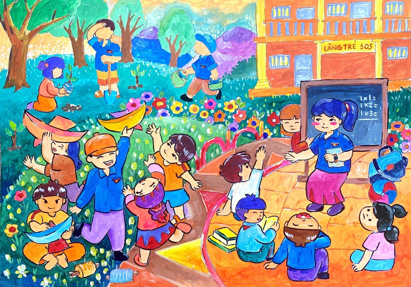 Giải Nhì khối Tiểu học của em Lê Hải Yến, lớp 3A2, trường Tiểu học Quang Trung, quận Ngô Quyền, thành phố Hải Phòng. Giải Nhì khối Tiểu học của em Lê Hải Yến, lớp 3A2, trường Tiểu học Quang Trung, quận Ngô Quyền, thành phố Hải Phòng.