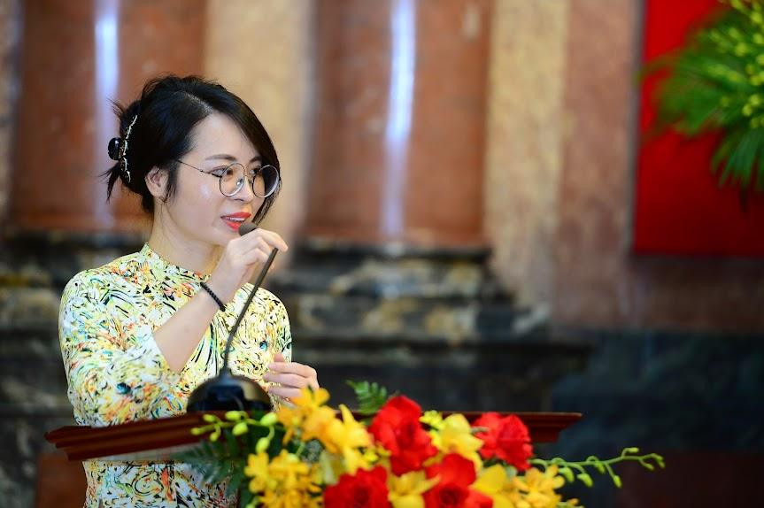 Các tài trẻ chia sẻ tại buổi gặp mặt. Ảnh: Dương Triều