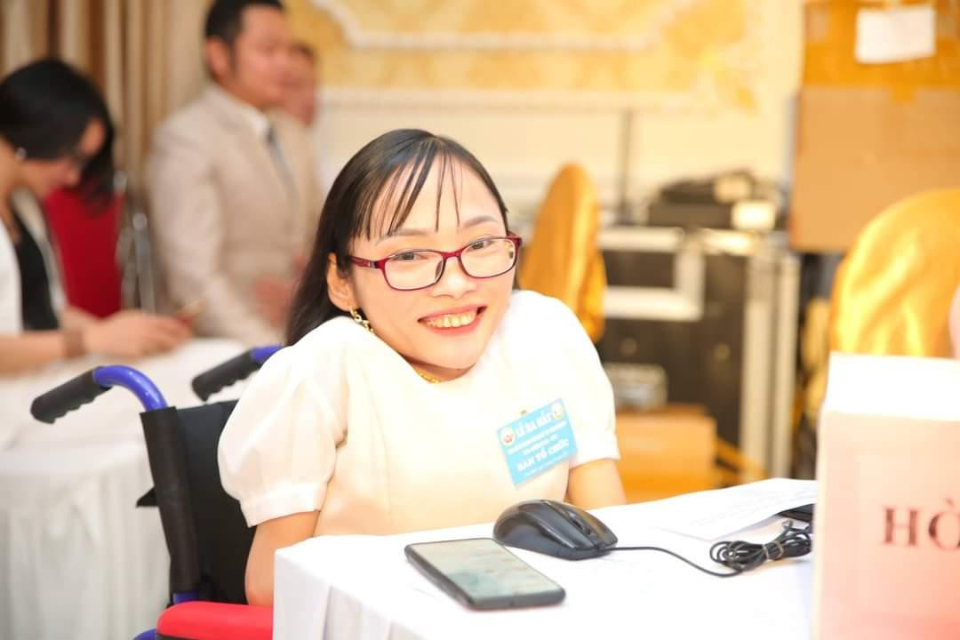 Cô gái giàu nghị lực Nguyễn Thị Ngọc Tâm