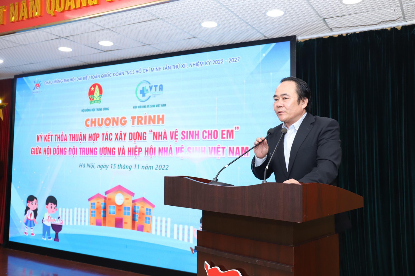 Ông Lê Văn Hiệp, Chủ tịch Hiệp hội Nhà vệ sinh Việt Nam