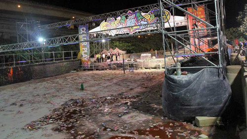 Nổ kinh hoàng ở công viên Đài Loan, gần 500 người bị thương ảnh 1