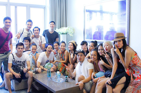 Các thí sinh của cuộc thi năm nay tụ hội ở ngôi nhà chung