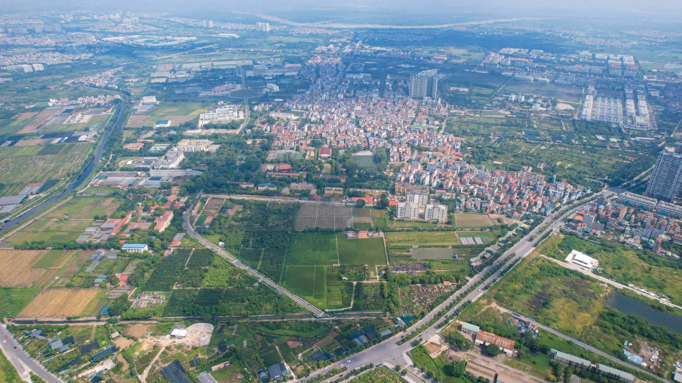 Hà Nội đấu giá khu đất dự án nhà ở thấp tầng tại huyện Gia Lâm với giá khởi điểm 540 tỷ đồng. Ảnh: H.Hưng.