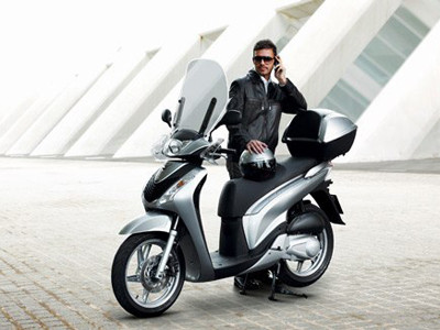 Honda SH 2011 nhập Ý được cho là mẫu SH đẹp nhất. Ảnh: Honda