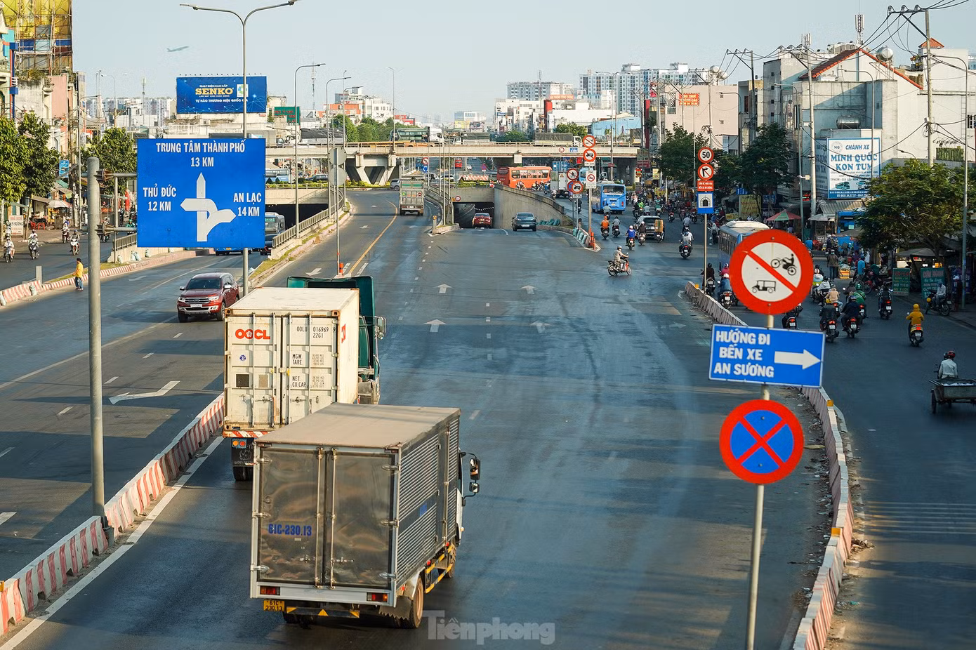Đường Lê Quang Đạo (trước đây là quốc lộ 22). Ảnh: Phạm Nguyễn