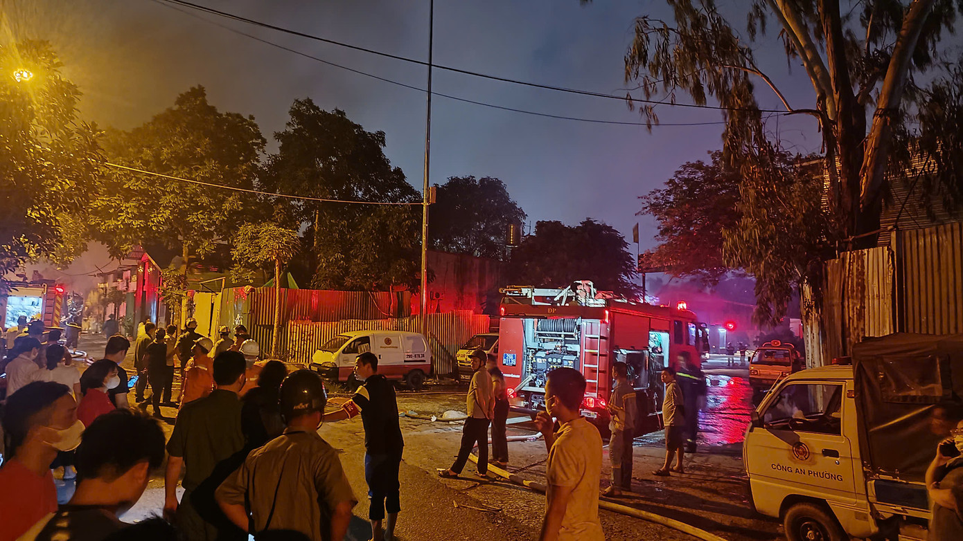 Hiện trường vụ cháy. (Ảnh: Thanh Hà) Hiện trường vụ cháy. (Ảnh: Thanh Hà)