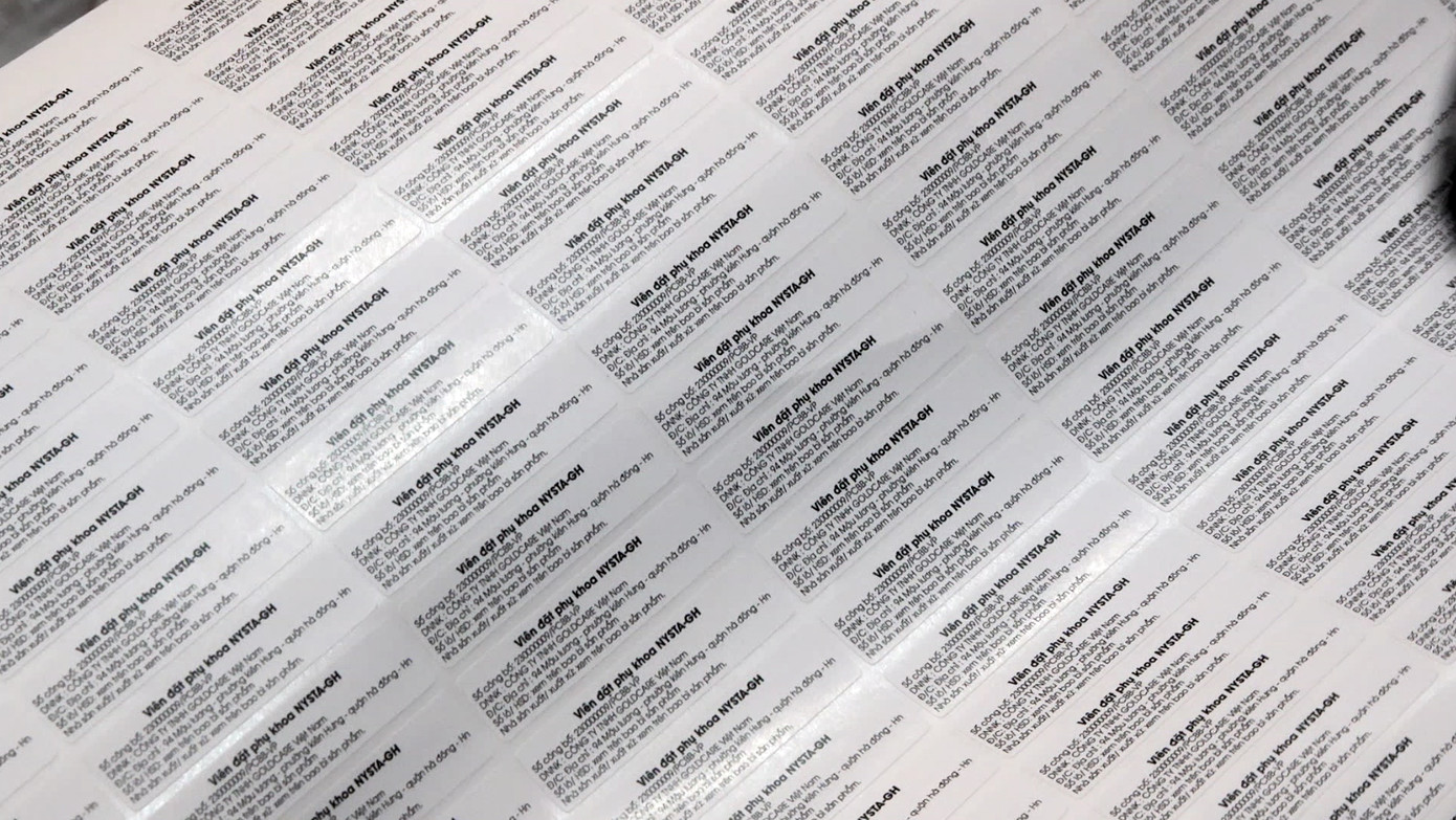 Tiến mua nguyên vật liệu trong nước rồi chuyển về xưởng sản xuất hàng giả tại thị trấn Như Quỳnh (huyện Văn Lâm, tỉnh Hưng Yên) và thành lập Công ty in Âu Việt tại Bình Xuyên (Vĩnh Phúc) để in màng nhôm phục vụ ép vỉ sản phẩm. Các loại vỏ lọ Nguyệt đặt mua trên mạng, còn vỏ hộp đặt in của các cơ sở in tại TP Hà Nội.