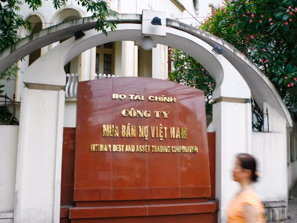 Cty mua bán nợ VN (Bộ Tài chính) có vốn điều lệ 2.000 tỷ đồng bị KTNN cảnh báo có nguy cơ mất vốn ước tính trên 70 tỷ đồng Ảnh: Hồng Vĩnh