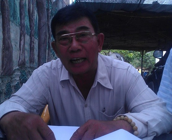 Ông Lê Văn Đăng - một trong những nạn nhân đang tố dấu hiệu lừa đảo của ông Paul Lê Hùng