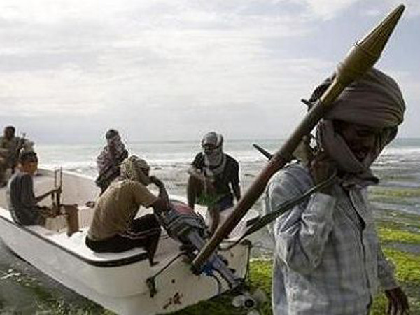 Một toán cướp biển Somalia. Nguồn: PressTV 