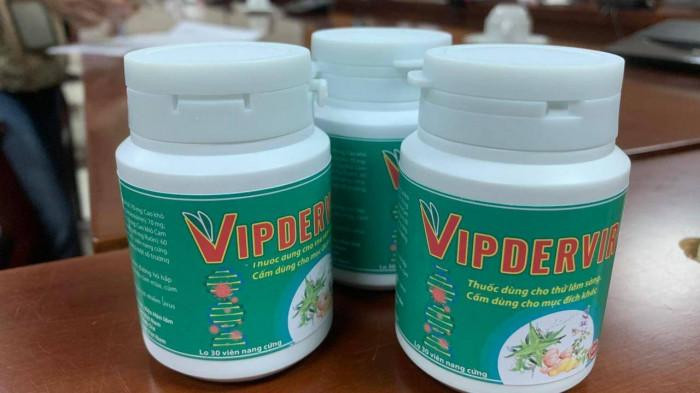 'Thuốc điều trị COVID-19' và thực phẩm chức năng VIPDERVIR C: Lập lờ đánh lận con đen ảnh 1 'Thuốc điều trị COVID-19' và thực phẩm chức năng VIPDERVIR C: Lập lờ đánh lận con đen ảnh 1