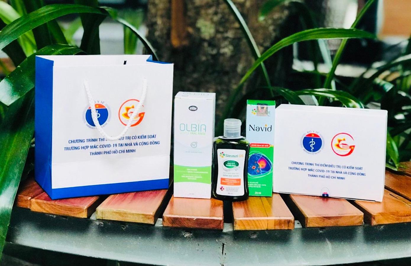 Túi thuốc cho F0 tại cộng đồng sẽ được Bộ Y tế và Sở Y tế TPHCM triển khai vào ngày mai- ảnh L.T