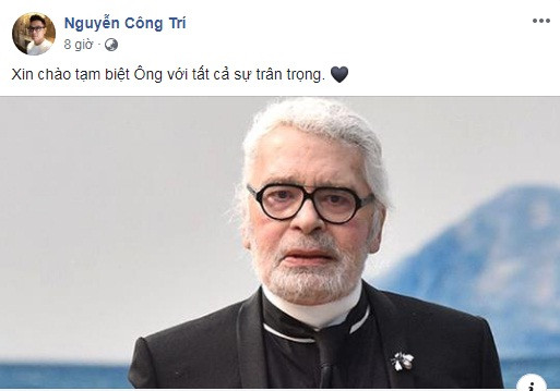 Nhà thiết kế VN: Tạm biệt Karl Lagerfeld với tất cả sự trân trọng ảnh 5