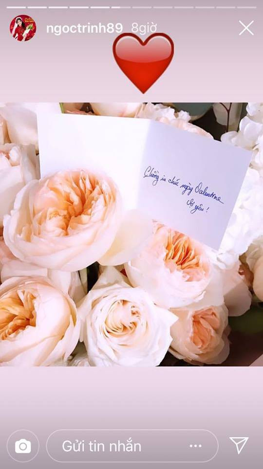 Quà Valentine của Ngọc Trinh không có gì đặc biệt ngoài thứ này ảnh 2