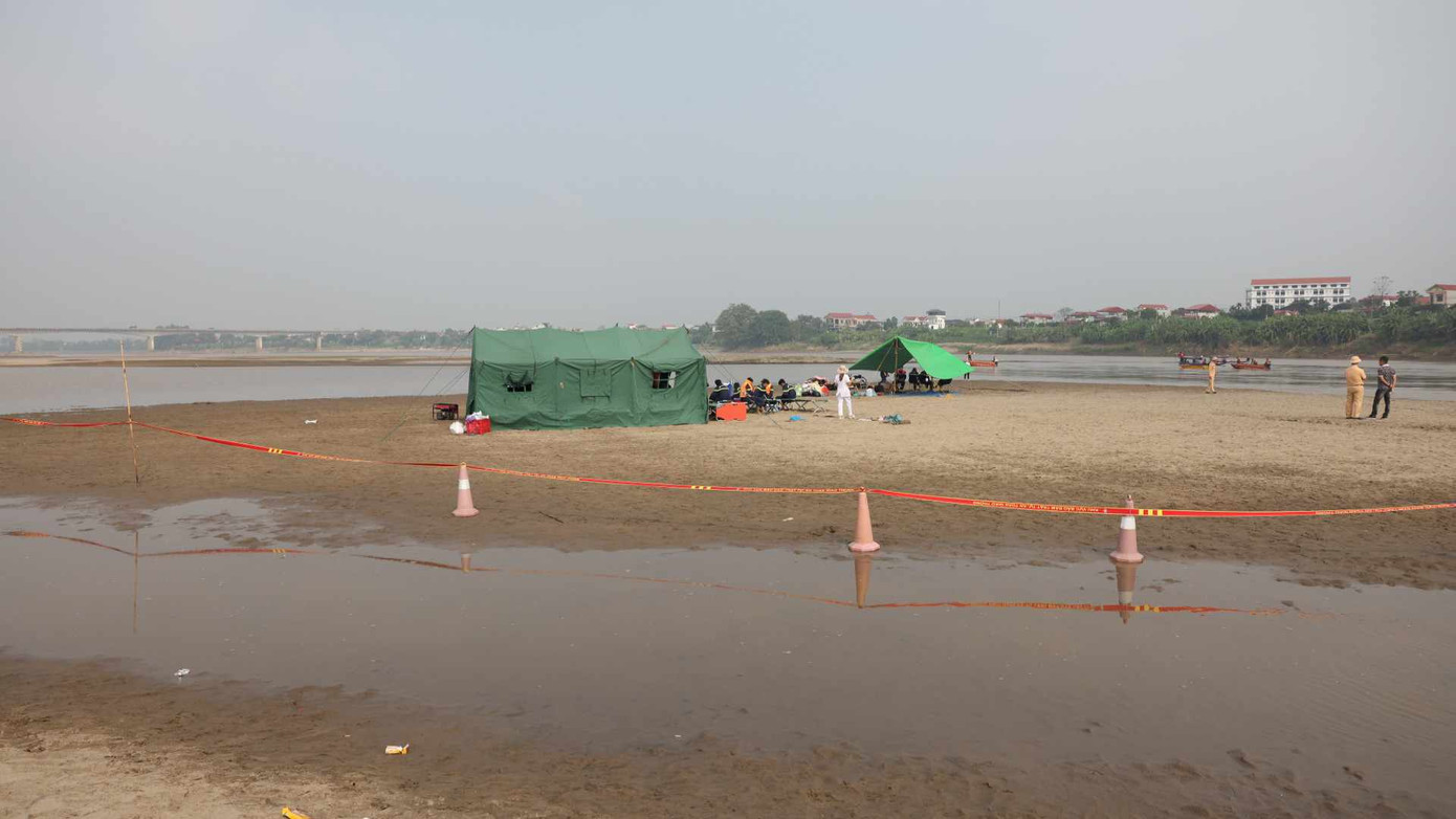 Hiện trường nơi xảy ra vụ việc đau lòng chiều ngày 18/11.