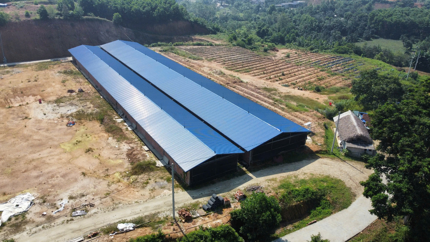 Trang trại của anh Thảo có diện tích 2ha nằm tại khu 6 xã Bằng Doãn, huyện Đoan Hùng. Trang trại của anh Thảo có diện tích 2ha nằm tại khu 6 xã Bằng Doãn, huyện Đoan Hùng.