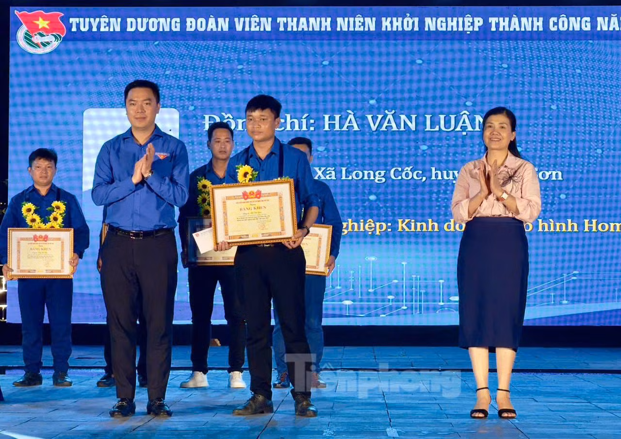 Năm 2022, Hà Văn Luận được Tỉnh Đoàn Phú Thọ tặng bằng khen thanh niên dân tộc thiểu số làm kinh tế giỏi.