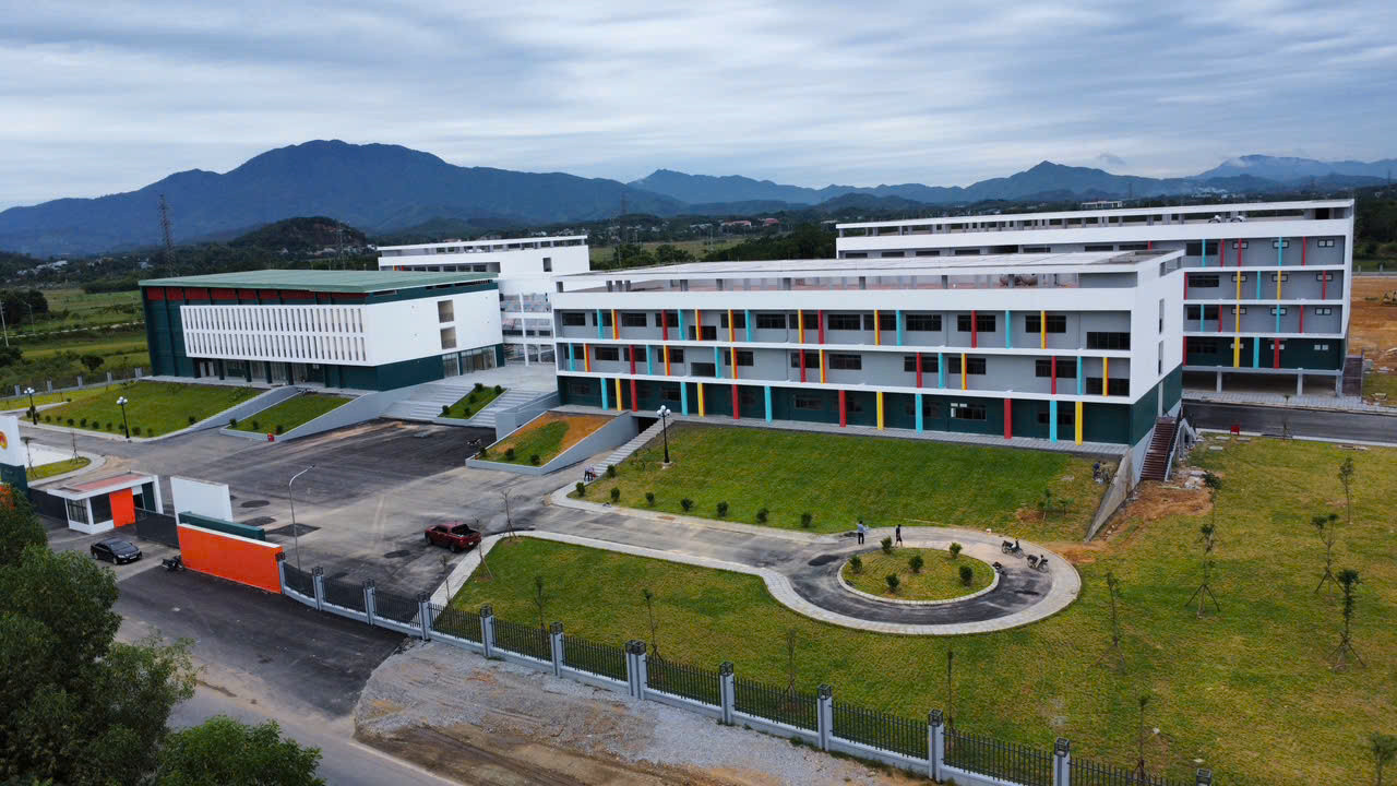 Trường THPT Tuyên Quang có tổng mức đầu tư hơn 255 tỷ đồng.