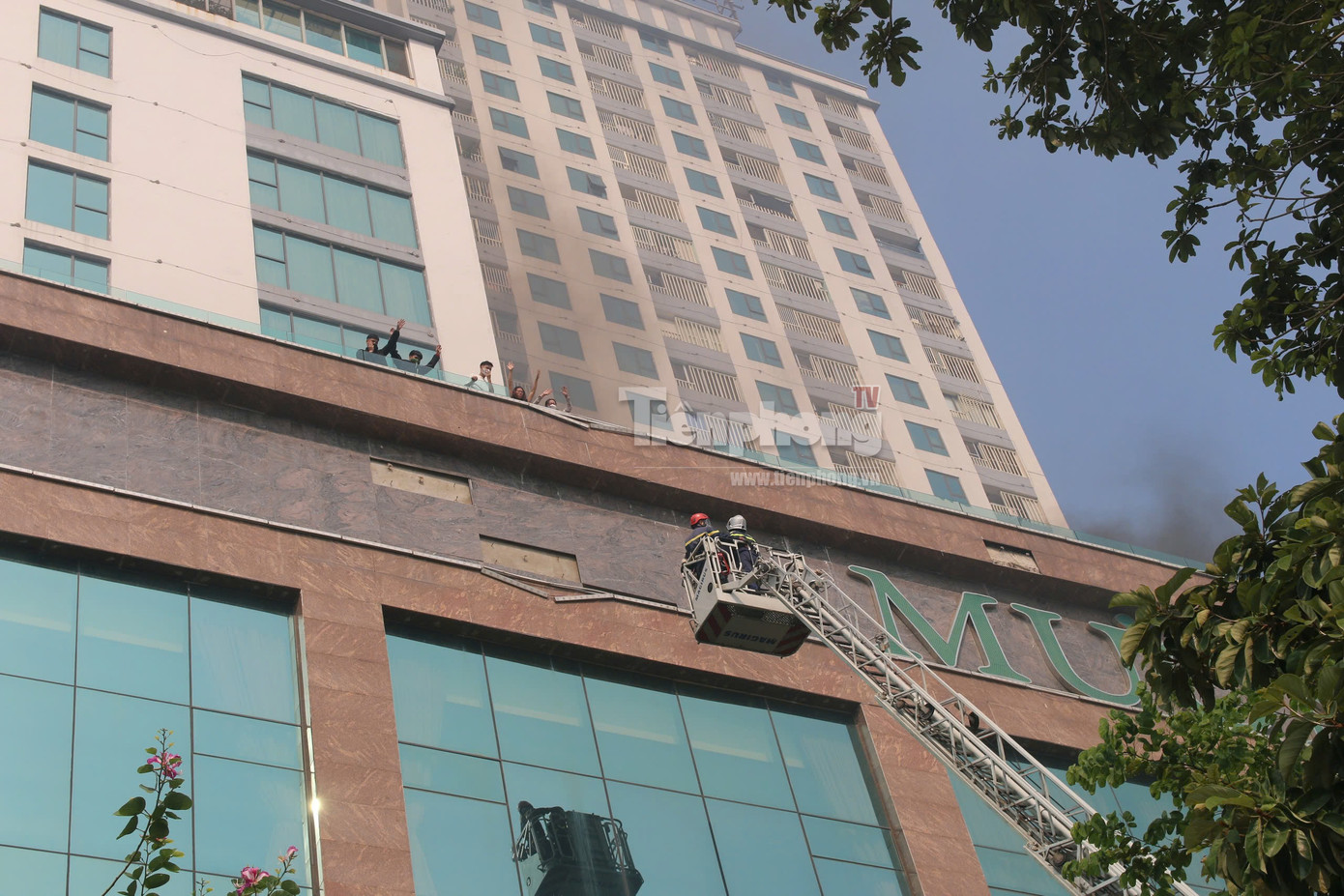 Cuộc diễn tập phương án chữa cháy và CNCH sẽ góp phần quan trọng trong công tác phòng ngừa, ngăn chặn cháy lớn xảy ra.