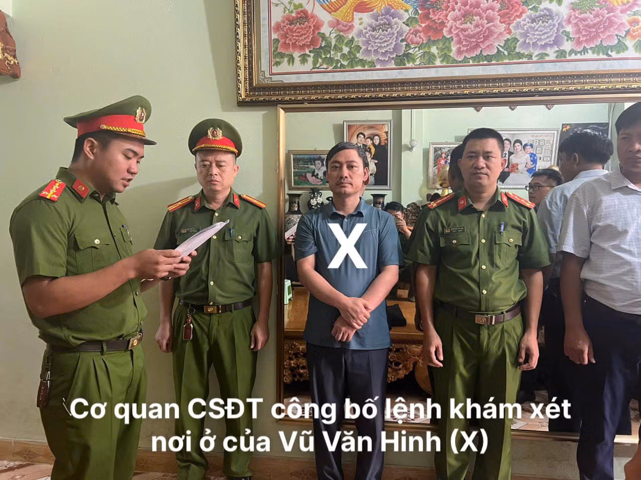 Đối tượng Vũ Văn Hinh bị tạm giữ hình sự về tội nhận hối lộ. Ảnh: Công an tỉnh Lai Châu.