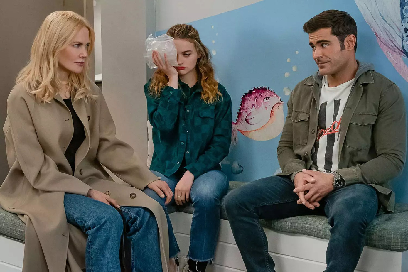 Nicole Kidman, Joey King và Zac Efron trong A Family Affair. Ảnh: Netflix. Nicole Kidman, Joey King và Zac Efron trong A Family Affair. Ảnh: Netflix.